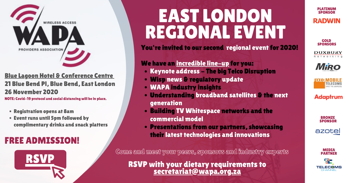 East London Regional Event
